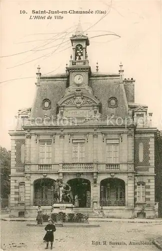 Saint Just en Chaussee Hotel de Ville Saint Just en Chaussee