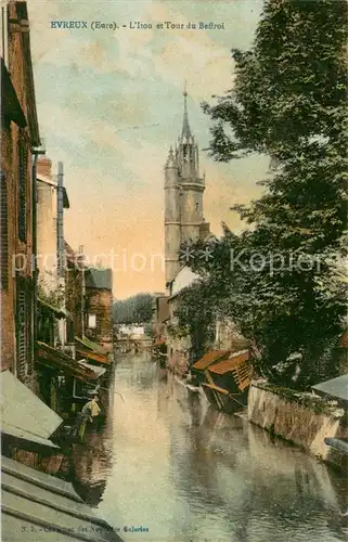 Evreux Iton et Tour du Beffroi Evreux