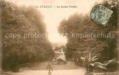 Evreux Le Jardin Public Evreux