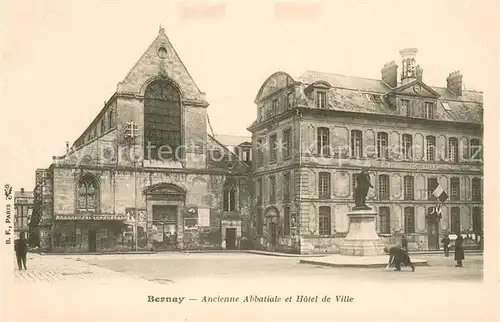 Bernay Ancienne Abbatiale et Hotel de Ville Bernay
