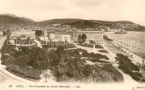 Nice_Alpes_Maritimes Vue densemble du Jardin Municipal Nice_Alpes_Maritimes