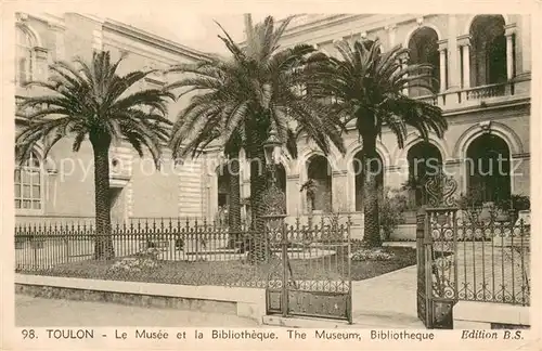 Toulon_Var Le Musee et la Bibliotheque  Toulon_Var