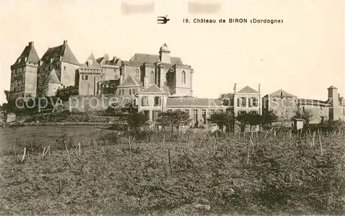 Biron_Dordogne Chateau de Biron Biron Dordogne