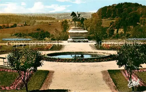 Mortagne au Perche Jardin de lHotel de Ville La Celebre Statue LAgriculture de Fremiet Mortagne au Perche