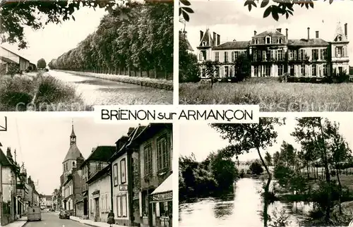 Brienon sur Armancon_Bourgogne Vue partielle Brienon sur Armancon