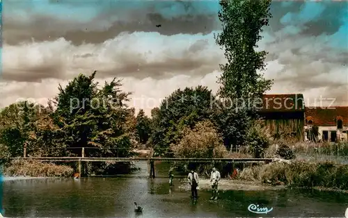 Charny_Yonne Passerelle a La Mothe Charny Yonne