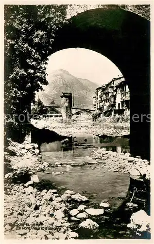 Sospel Le Pont Vieux et la Bevera Sospel