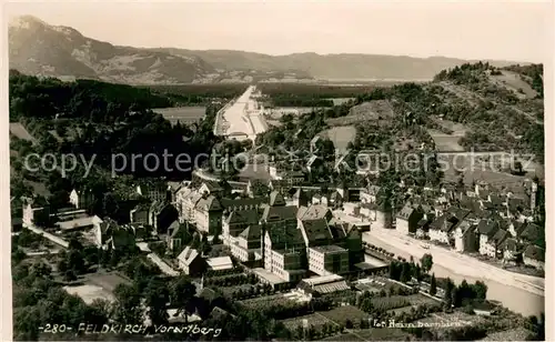 Feldkirch_Vorarlberg Fliegeraufnahme Feldkirch Vorarlberg