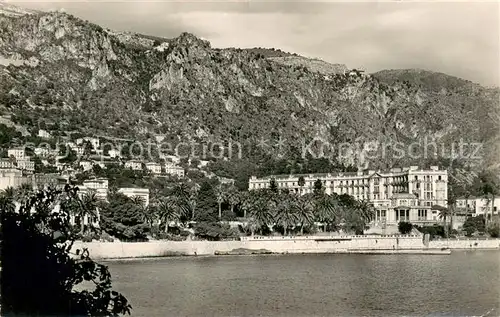 Beaulieu sur Mer La Promenade et lHotel Bristol Beaulieu sur Mer