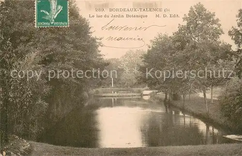 Talence Lac du jardin botanique Talence