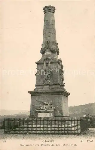 Cahors Monument des Mobiles du Lot Cahors