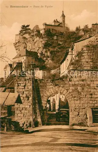 Rocamadour Porte du Figuier Rocamadour