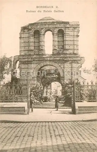 Bordeaux Ruines du Palais Gallien Bordeaux