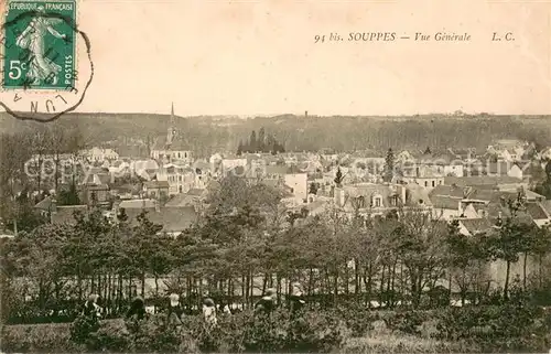 Souppes sur Loing Vue generale Souppes sur Loing