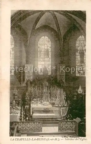 La_Chapelle la Reine Interieur de l eglise La_Chapelle la Reine