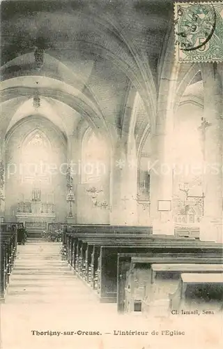 Thorigny sur Oreuse L interieur de l eglise Thorigny sur Oreuse