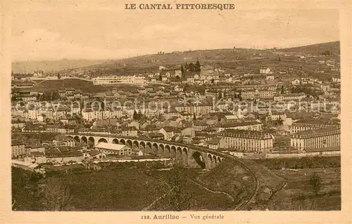 Aurillac Vue generale Viaduc Aurillac