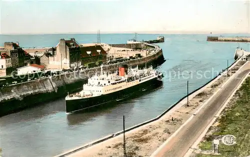 AK / Ansichtskarte Dieppe_76 Entree du Port 