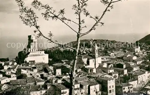 AK / Ansichtskarte La_Turbie Vue densemble A gauche le Trophee d Auguste La_Turbie