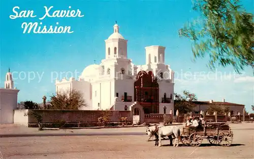 AK / Ansichtskarte Santa_Cruz_California San Xavier Mission 