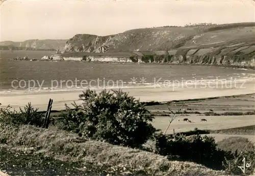 AK / Ansichtskarte Telgruc sur Mer LaPonte de Pen Ar Vir qui abrite vers le Nord Ouest la belle plage de Trez Bellec Telgruc sur Mer