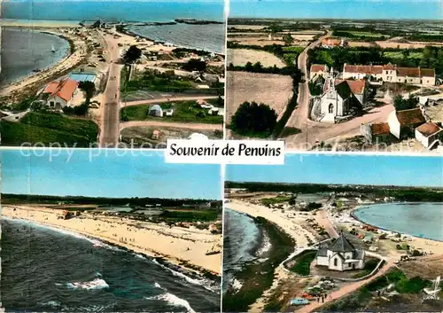 AK / Ansichtskarte Penvins_Sarzeau Vue aerienne 