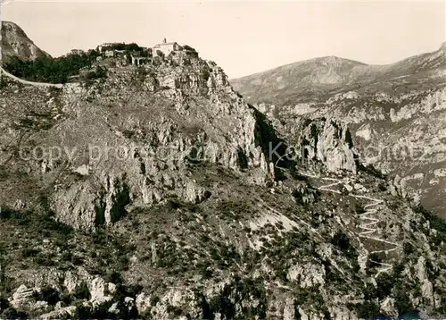AK / Ansichtskarte Gourdon_Alpes Maritimes Vue generale Le Chemin du Paradis Gourdon Alpes Maritimes