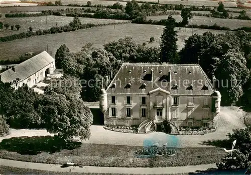 AK / Ansichtskarte Liernais Le Chateau de Veullerot Vue aerienne Liernais