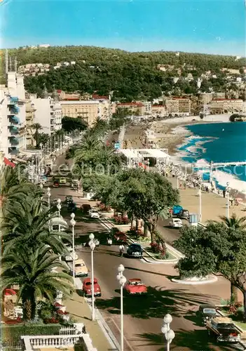 AK / Ansichtskarte Nice_Alpes_Maritimes La promenade des Anglais et la plage Nice_Alpes_Maritimes