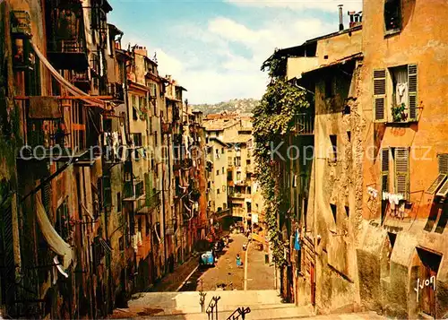 AK / Ansichtskarte Nice_Alpes_Maritimes Rue Guigonis dans le Vieux Nice Nice_Alpes_Maritimes