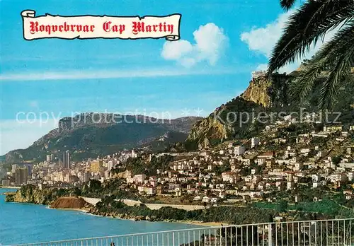 AK / Ansichtskarte Roquebrune Cap Martin Panorama Roquebrune Cap Martin