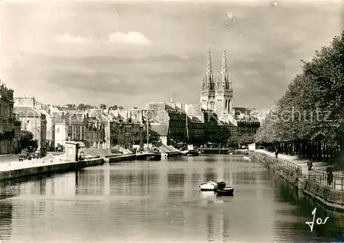 AK / Ansichtskarte Quimper Odet a maree haute Quimper
