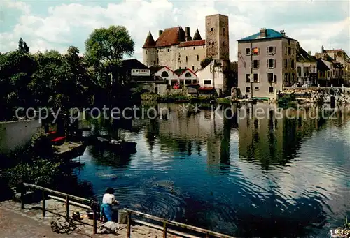 AK / Ansichtskarte Nemours_Seine et Marne Sur les Bords du Loing le Chateau des Ducs de Nemours Nemours Seine et Marne