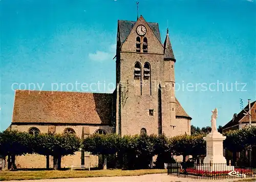 AK / Ansichtskarte Marolles sur Seine Eglise et place Marolles sur Seine