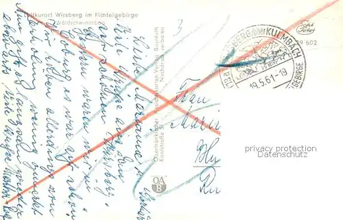 AK / Ansichtskarte Wirsberg Waldschwimmbad Wirsberg