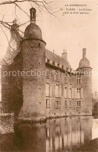 AK / Ansichtskarte Flers_Orne Le Chateau Flers_Orne