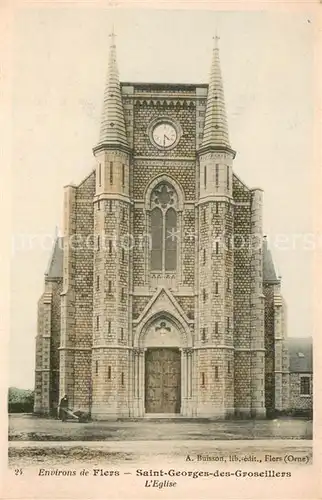 AK / Ansichtskarte Saint Georges des Groseillers Eglise Saint Georges des Groseillers