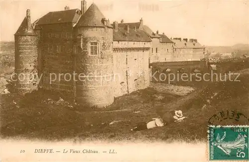 AK / Ansichtskarte Dieppe_76 Le Vieux Chateau 
