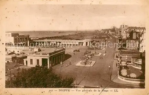 AK / Ansichtskarte Dieppe_76 Vue generale de la Plage 