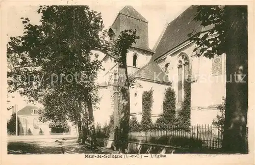AK / Ansichtskarte Mur de Sologne Eglise Mur de Sologne