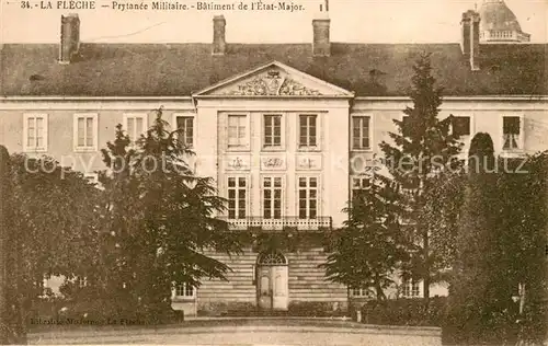 AK / Ansichtskarte La_Fleche Prytanee Militaire Batiment de lEtat Major La_Fleche