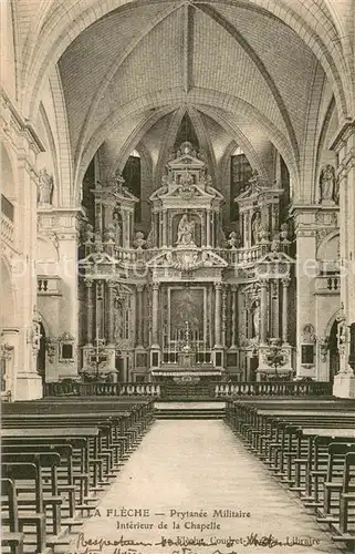 AK / Ansichtskarte La_Fleche Prytanee Militaire Interieur de la Chapelle La_Fleche