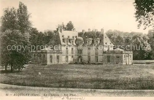 AK / Ansichtskarte Acquigny Chateau Schloss Acquigny
