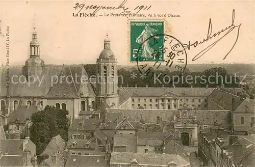 AK / Ansichtskarte La_Fleche Le Prytanee Militaire vu a vol d oiseau La_Fleche