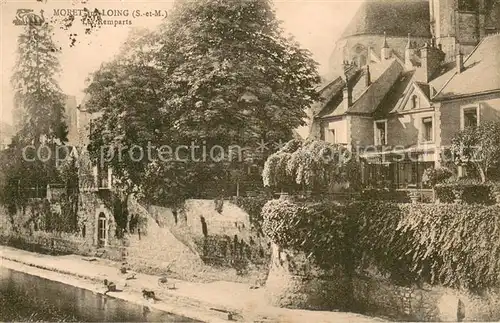 AK / Ansichtskarte Moret sur Loing Les remparts Moret sur Loing