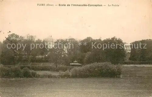 AK / Ansichtskarte Flers_Orne Ecole de l Immaculee Conception la prairie Flers_Orne