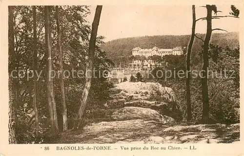 AK / Ansichtskarte Bagnoles de l_Orne Vue prise du Roc au Chien Bagnoles de l_Orne