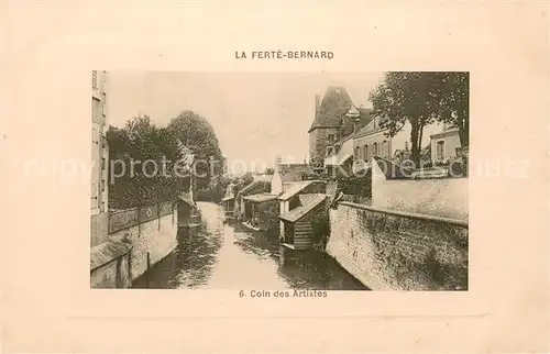 AK / Ansichtskarte La_Ferte Bernard Coin des Artistes La_Ferte Bernard