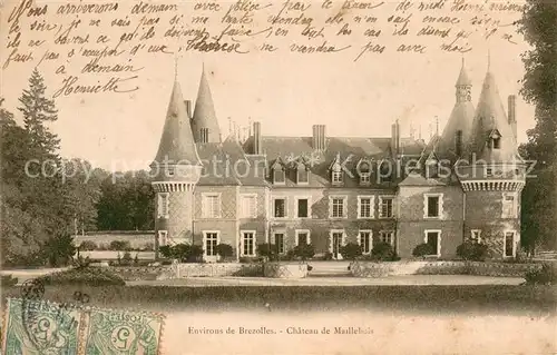 AK / Ansichtskarte Brezolles Chateau de Maillebois Brezolles