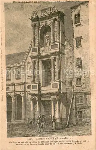 AK / Ansichtskarte Anet Chateau d Anet Anet